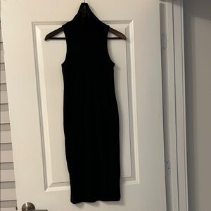 Zara Black Midi Dress